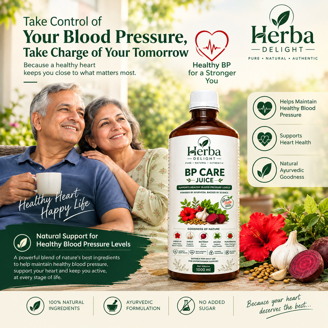 Herba Delight BP Care Juice 1 L